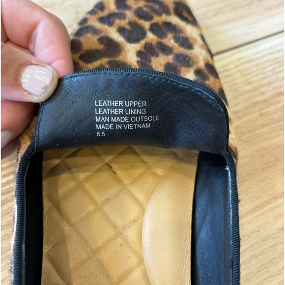 Birdies Leopard Calf-Skin Loafers - Picture 3 of 6